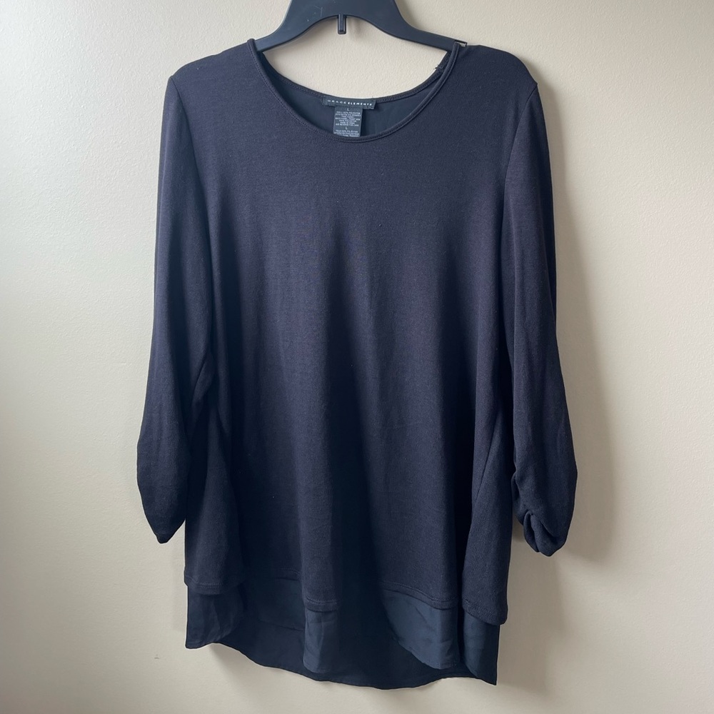 Grace Elements size large black top